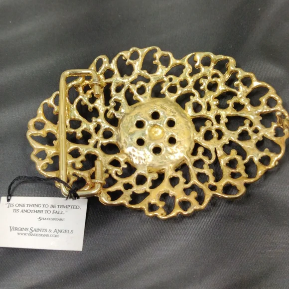 NWT Virgin Saints and Angels Belt Buckle. - Picture 5 of 7